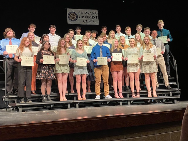 Shawano Academic Scholars Recognized | TCHDailyNews